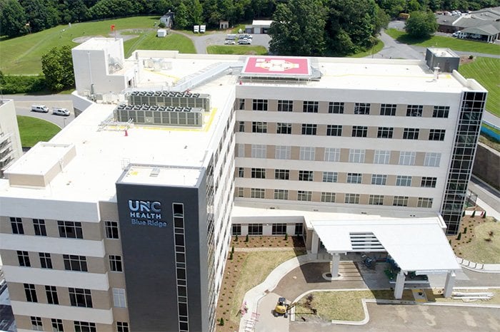 Patient Tower Roof